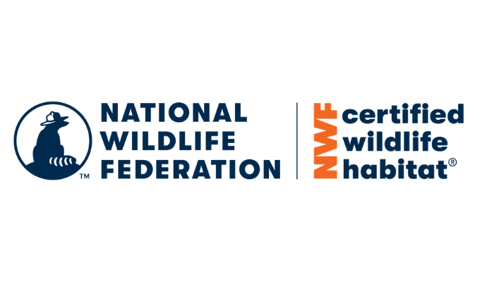 National Wildlife Federation certified wildlife habitat badge
