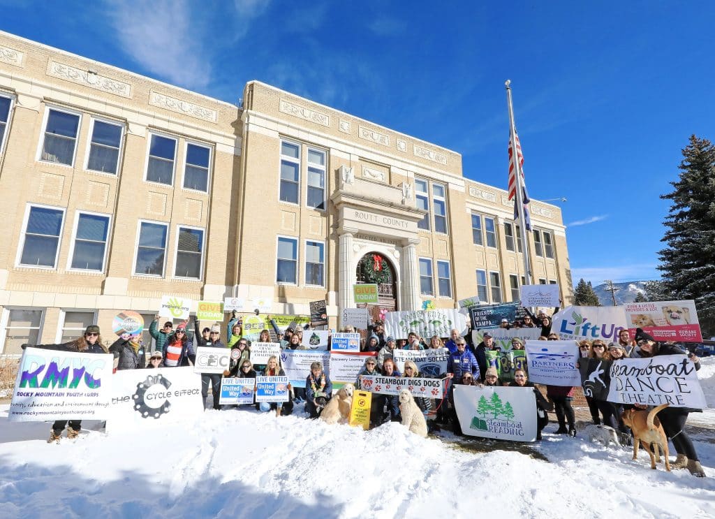 Yampa Valley Gives Day rally in Steamboat Springs 2022